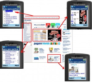 Caixa Galicia Mobi emulation