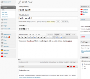 qtranslate para wordpress (vista previa)